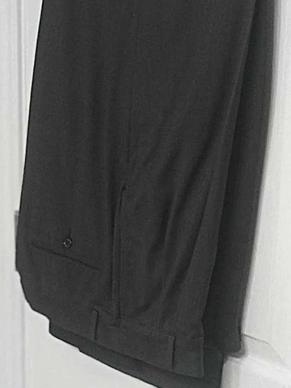 Hickey Freeman 1155 Collection Men Gray 2 Piece Suit 42L